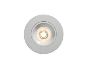 3.5" Regressed Gimbal Round White