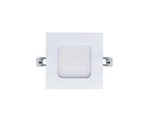 4" Slim Square Panel White