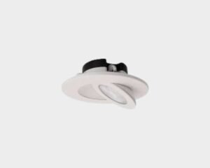 Multi Directional Gimbal White Round