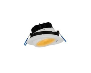 4” Eyeball Downlight White Round