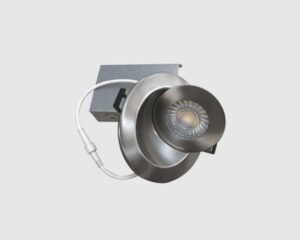 Multi Directional Gimbal Brushed Nickel  Round