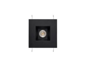 2" Baffle downlight Black Square