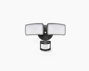 Motion security light Black
